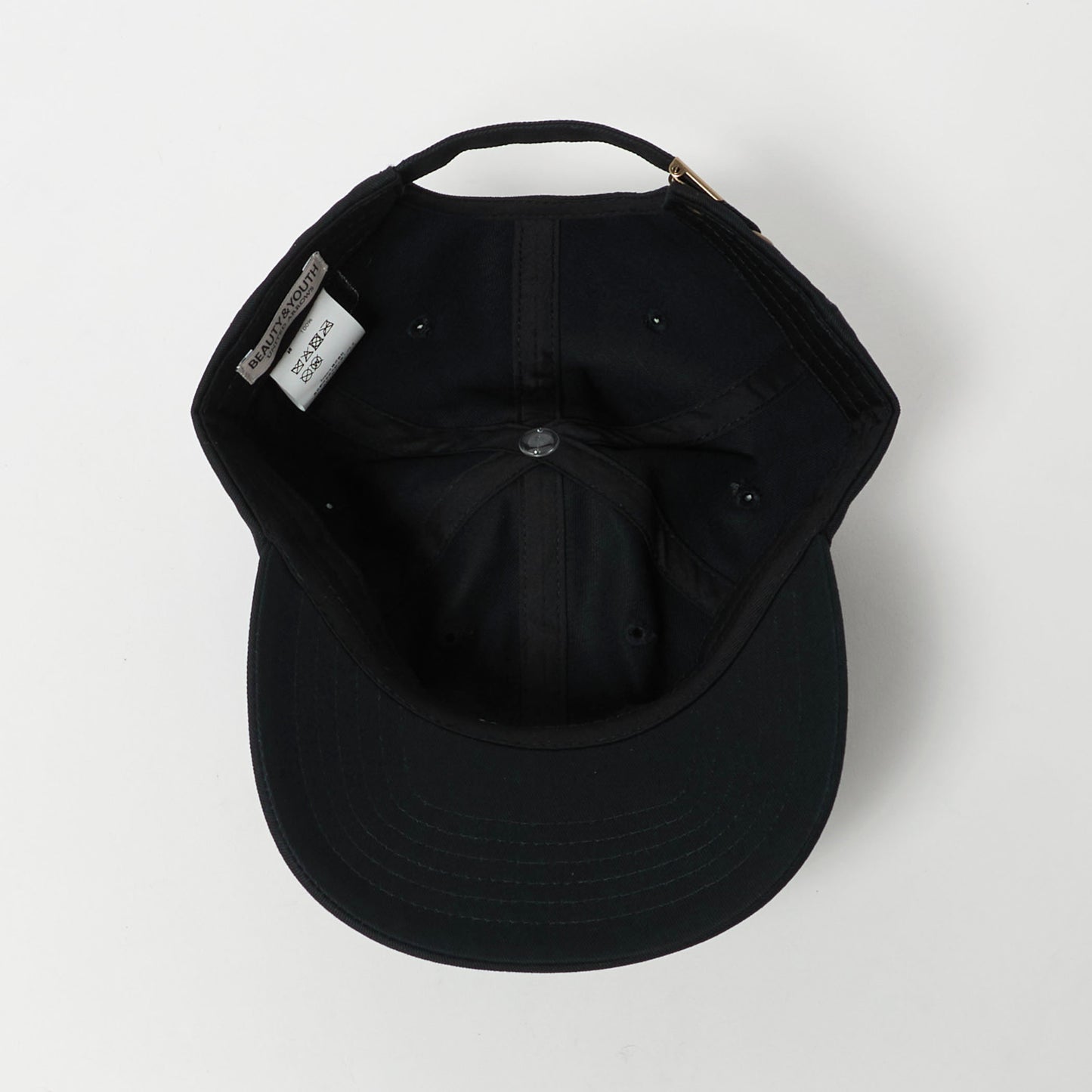 Keita Morimoto Cap | キャップ Black / White ＜Aperto 19 × BEAUTY&YOUTH＞